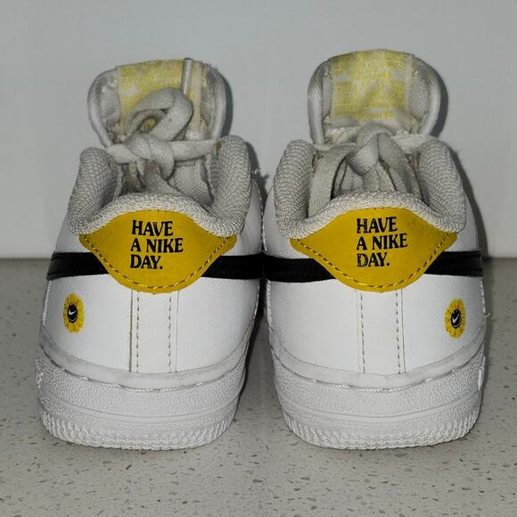 Nike Force 1 TD Have a Nike Day White Size 8c Toddler Infant Shoe DM4254-100 FS - Picture 4 of 7